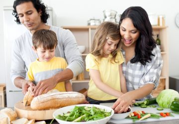 Positive Family Lunch together